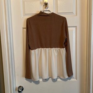 Maternity, baby doll long sleeve